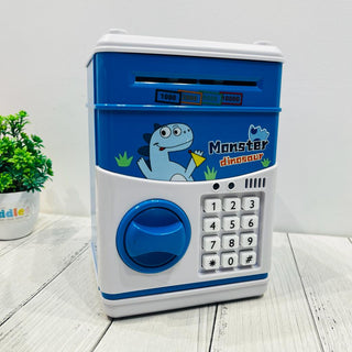 Cartoon Theme Electronic Piggy Bank for Kids