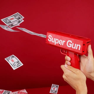 Unleash the Fun with Supreme Money Gun - The Ultimate Cash Firing Toy for Kids