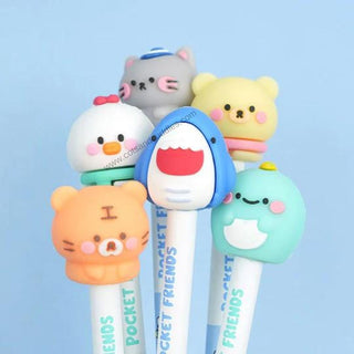 cute animal topper pencil