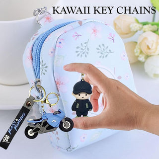  Bike and Boy Keychain