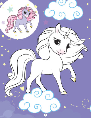 My Magical Unicorn Copy Colour Book for Children Age 2 -7 Years - Make Your Own Magic Colouring Book