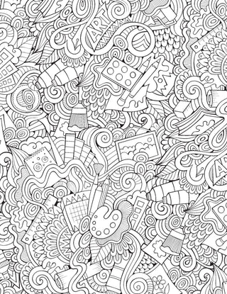 Creative Doodle Colouring - Patterns