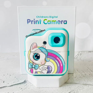 Unicorn Printed Instant Capture and Print Camera