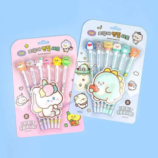 cute animal topper pencil