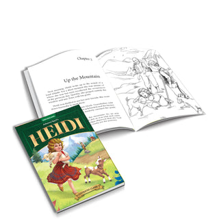 Heidi – Illustrated Abridged Classics for Children with Practice Questions