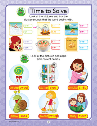 Learn With Phonics Book - 4