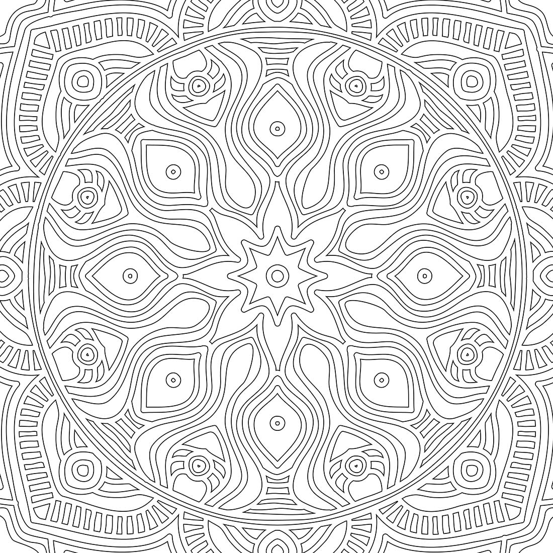 Refreshing Mandala - Colouring Book for Adults (Pack of 5): Buy Refreshing  Mandala - Colouring Book for Adults (Pack of 5) by Dreamland Publications  at Low Price in India