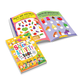 Science Activity Books Pack- A Set of 3 Books - Activity Book for Children