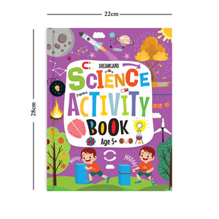 Science Activity Books Pack- A Set of 3 Books - Activity Book for Children