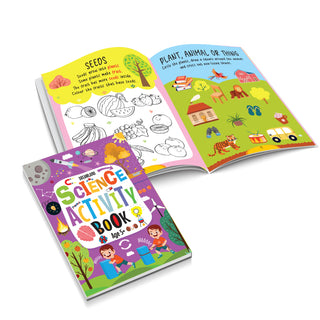 Science Activity Books Pack- A Set of 3 Books - Activity Book for Children