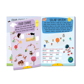 Science Activity Books Pack- A Set of 3 Books - Activity Book for Children