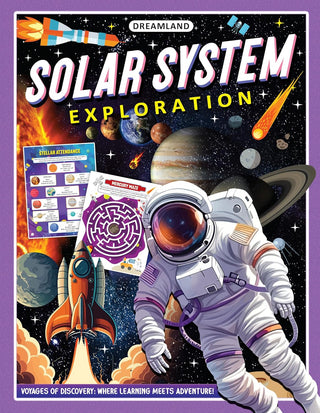 Solar System Exploration Activity Book for Kids Age 5 -10 years