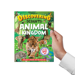 Animal Kingdom Discovering Delights Flap Book for Kids Age 4 - 10 years