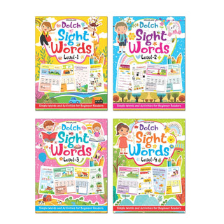 Dolch Sight Words Books Pack- 4 Books