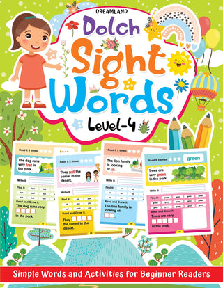 Dolch Sight Words Books Pack- 4 Books