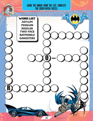 Batman Activity and Colouring Book