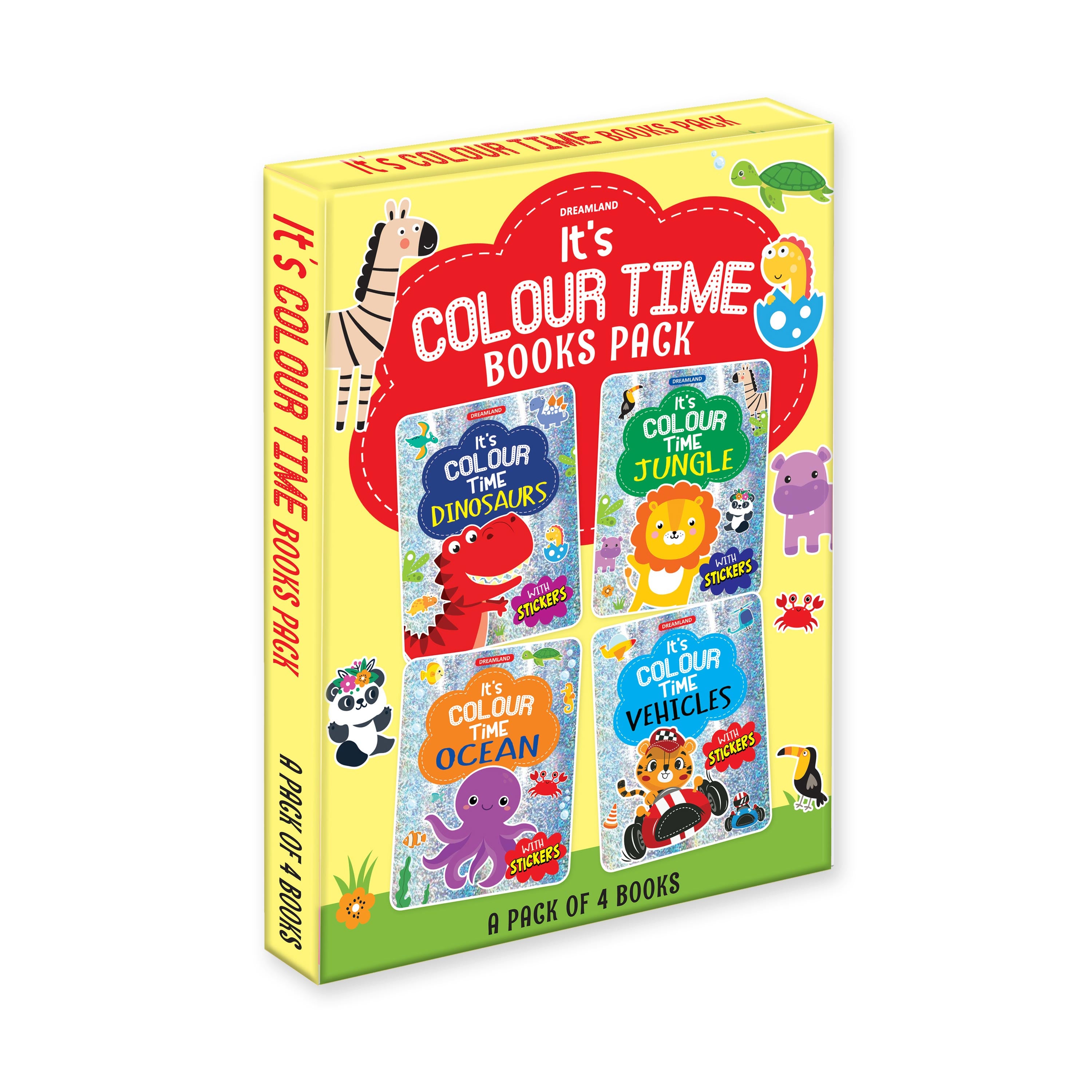 FunBlast Panda Theme Cartoon Colouring Book with 8 Double Side Colour  Pencils, Art and Craft Drawing Color Book Set for 3+ Years Old Boys, Girls  Toddlers, Return Gift for Kids : Amazon.in: