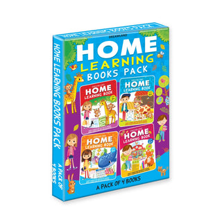 Home Learning Books Pack- A Pack of 4 Books