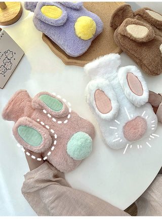 Warmth and Cuteness Combined: The Hot Water Bag with Soft Rabbit Ear Cover