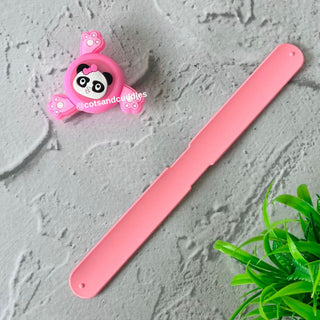 Cute Design Silicone Slap Band with Spinner for Kids (Random Color)