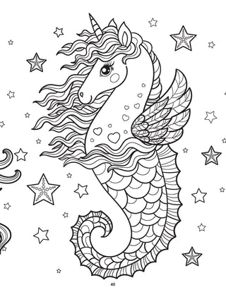 My Unicorn Colouring Book for Children Age 2 -7 Years