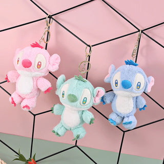 Adorable Stitch Design Plush Keychain for Kids