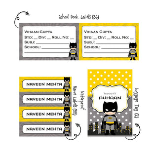 Back to School Combo - Batman (PREPAID ONLY)