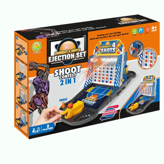 Connect 4 Shots Ejection Set - 2-in-1 Shoot Contest