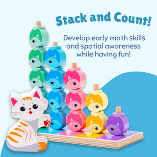 Pretend Play Counting & Lacing Set for Kids