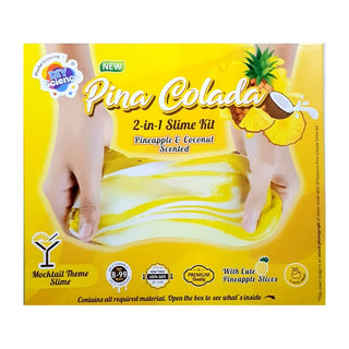 2 in 1 Diy Pina Colada Slime Kit