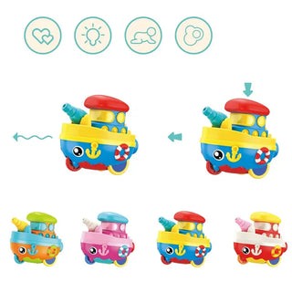 Boat Press n Go Toys for Kids (Random) 1pc