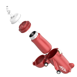 AirPlane Kids Water Bottle: 290ml Thermos with Leak-Proof Design and Vacuum Flask Technology