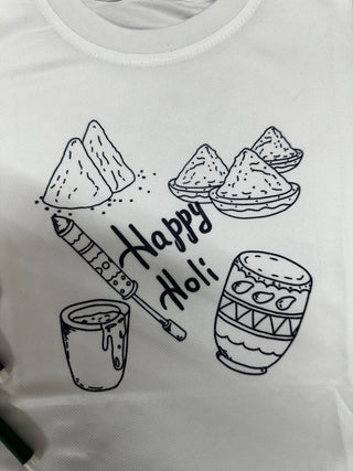 Color Your Own Holi Tee