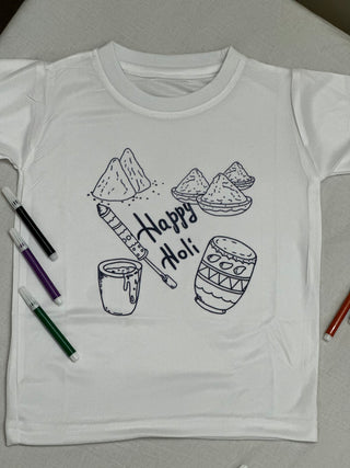 Color Your Own Holi Tee