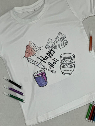 Color Your Own Holi Tee