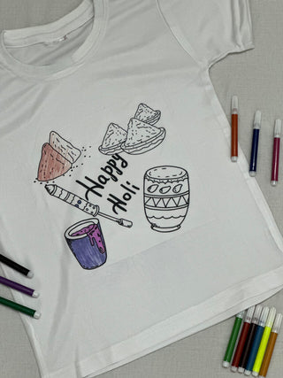 Color Your Own Holi Tee