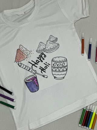 Color Your Own Holi Tee