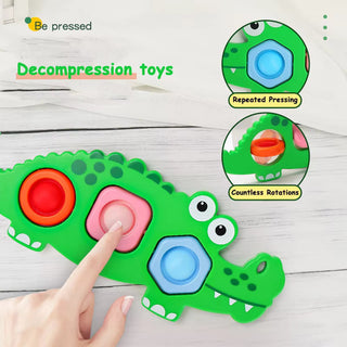 Pop-it Rotating Fidget Toy for Toddlers 1pc