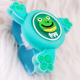 Cute Design Silicone Slap Band with Spinner for Kids (Random Color)