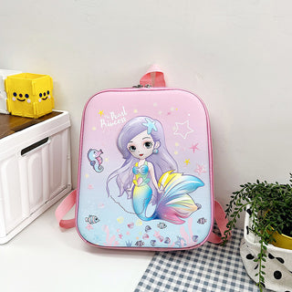 3D Kawaii Cartoon Schoolbag: Durable Nylon Backpacks for Toddlers