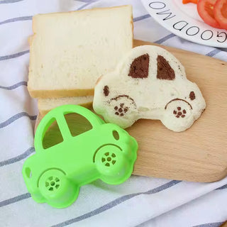 Cute Design Bread Cutter for Breakfast/Lunch Making Mold (1pc) (Random Design)