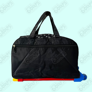 Cartoon-Themed Duffel Bag with Trolley For Kids (Panda)