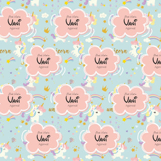 Wrapping Paper - Unicorn (10pcs) (PREPAID ONLY)