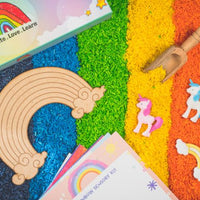 Rainbow Rice Sensory Kit