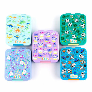 Bento Buddy Transfer Proof 4 Compartment Lunch Box 600ml (Unicorn)