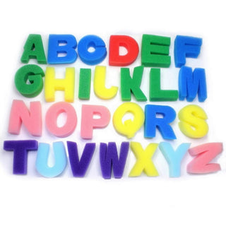 26pc Alphabet Sponge For Preschool Kids Art & Craft