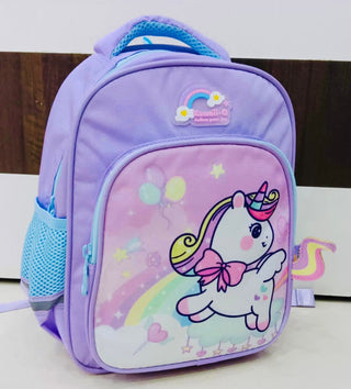 3D Design Backpack with Front Pocket for Kids