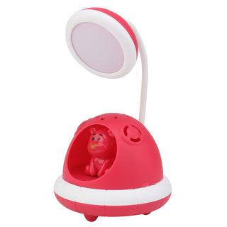 Cartoon Animal in UFO Design Table Desk LED Lamp