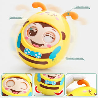 Blinking Eye Design Baby Wobbling Toy for Infants (Random Colour)