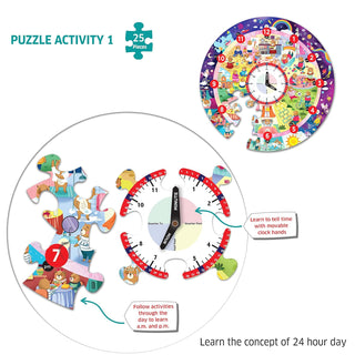 Busy Bear Time Puzzle (37 pcs)